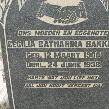BAKKES Cecilia Catharina 1900-1938