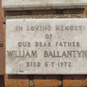 BALLANTYNE William -1972