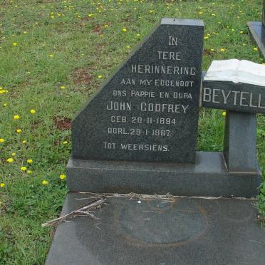 BEYTELL John Godfrey 1894-1967