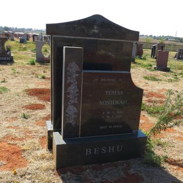 BESHU Teresa Nontokazi 1936-2009