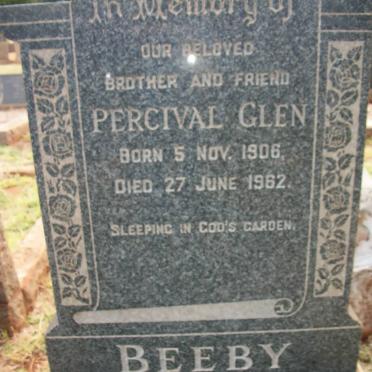 BEEBY Percival Glen 1906-1962
