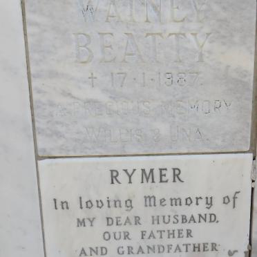 BEATTY Watney -1987 :: RYMER Kenneth 1917-1985