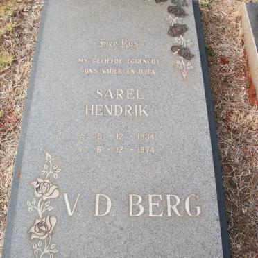 BERG Sarel Hendrik, v.d. 1934-1974