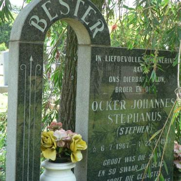 BESTER Ocker Johannes Stephanus 1967-1992