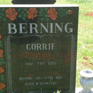 BERNING Corrie 1912-1993