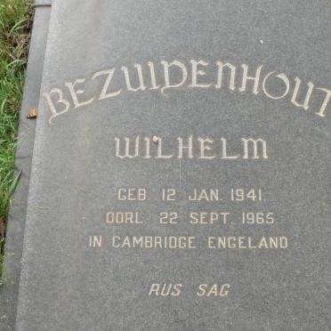 BEZUIDENHOUT Wilhelm 1941-1965