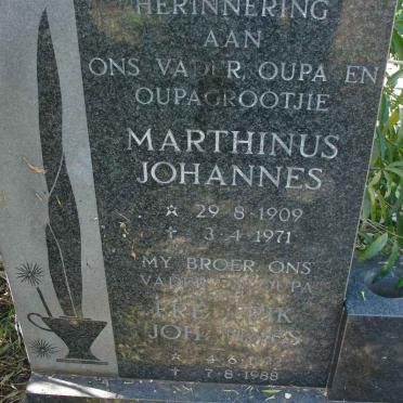 BEKKER Marthinus Johannes 1909-1971 :: BEKKER Frederik Johannes -1988