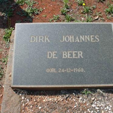 BEER Dirk Johannes, de -1960