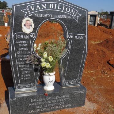 BILJON Johan, van 1954-2013 &amp; Joan