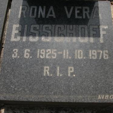 BISSCHOFF D.J.J. 1919-1998 &amp; Rona Vera 1925-1976