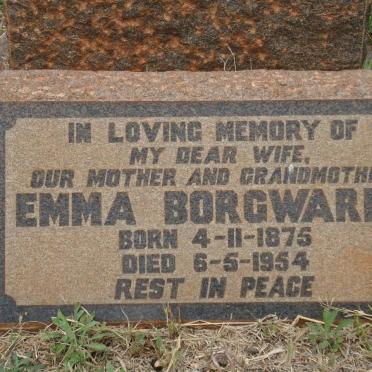 BORGWARDT Emma 1875-1954