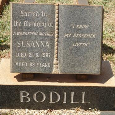 BODILL Susanna -1967