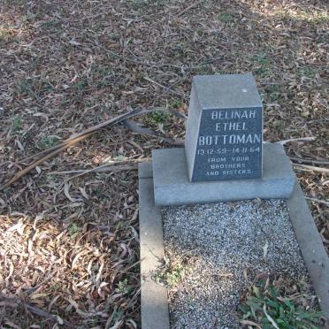 BOTTOMAN Belinah Ethel 1959-1964