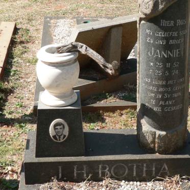 BOTHA J.H. 1952-1974