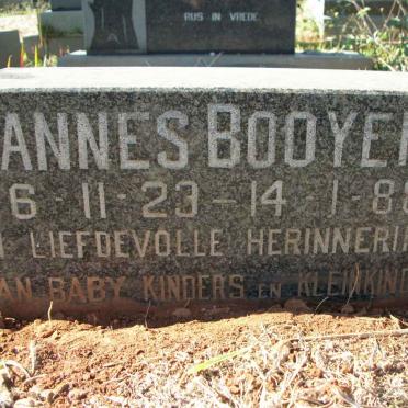 BOOYENS Hannes 1923-1988