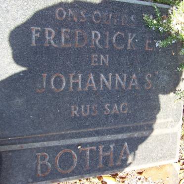BOTHA Fredrick E. &amp; Johanna S.