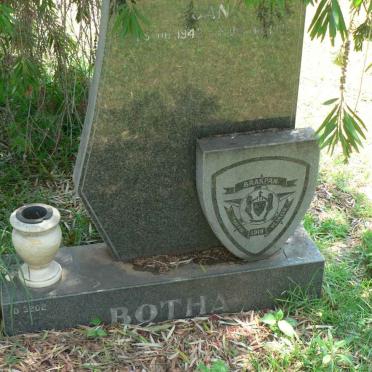 BOTHA Jan 1943-1992