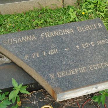 BOTES Susanna Francina Burger 1911-1969