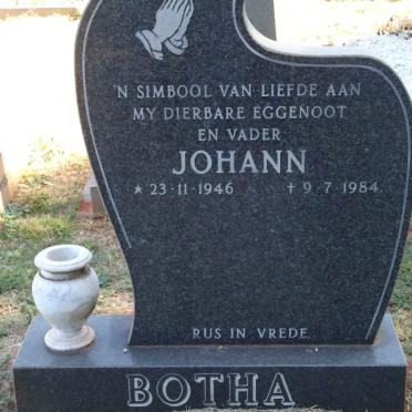BOTHA Johann 1946-1984