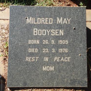 BOOYSEN Mildred May 1909-1976