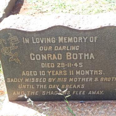 BOTHA Conrad -1945
