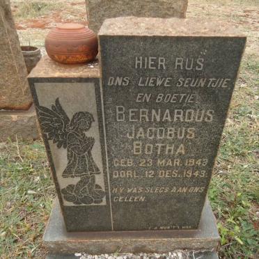 BOTHA Bernardus Jacobus 1943-1943