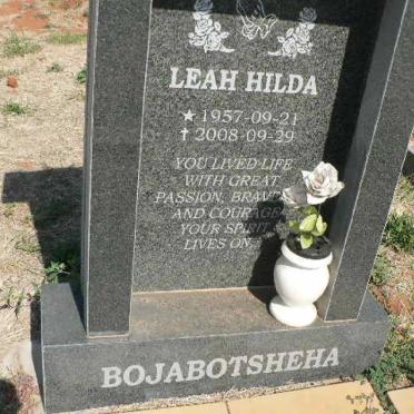 BOJABOTSHEHA Leah Hilda 1957-2008