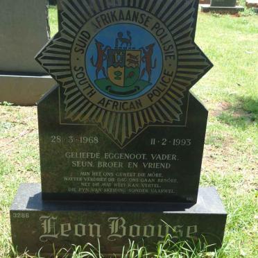 BOOYSE Leon 1968-1993