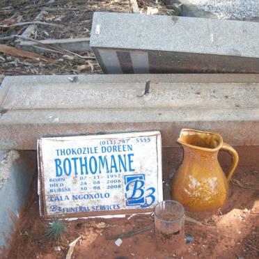 BOTHOMANE Thokozile Doreen 1952-2008
