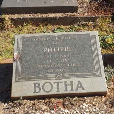 BOTHA Phlipie 1964-1983