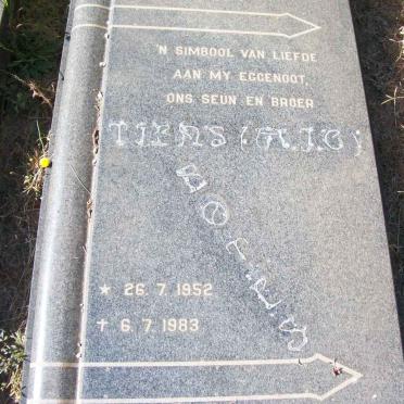 BOTES M.J.G. 1952-1983