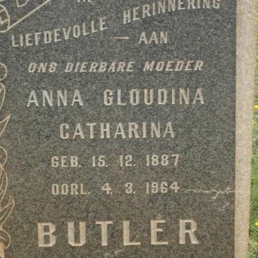 BUTLER Anna Gloudina Catharina 1887-1964