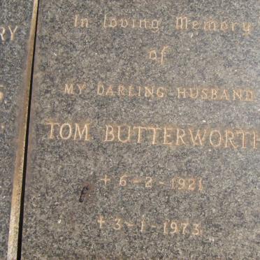 BUTTERWORTH Tom 1921-1973