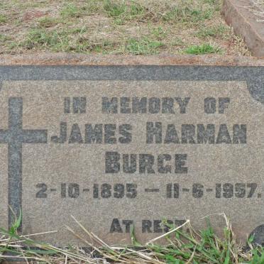 BURGE James Harman 1895-1957