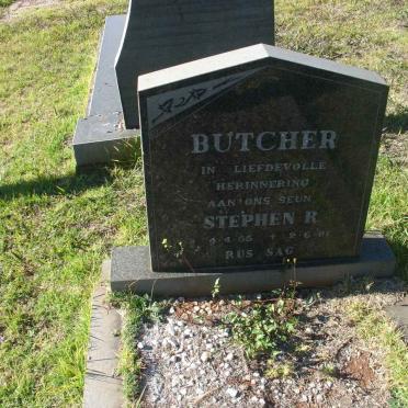 BUTCHER Stephen R. 1955-1981