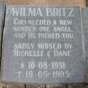 BRITZ Wilma 1951-1995
