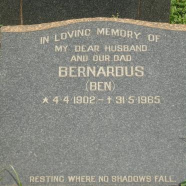 BUYS Bernardus 1902-1965