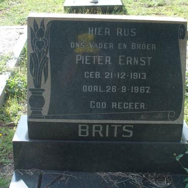 BRITS Pieter Ernst 1913-1967
