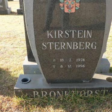 BRONKHORST Kirstein Sternberg 1974-1996