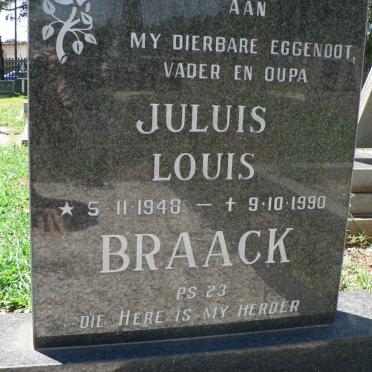 BRAACK Juluis Louis 1948-1990