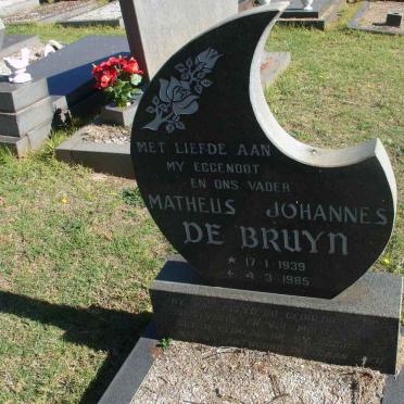 BRUYN Matheus Johannes, de 1939-1985