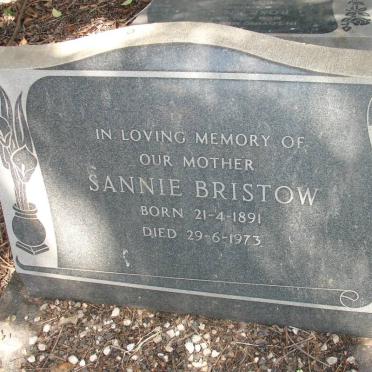 BRISTOW Sannie 1891-1973