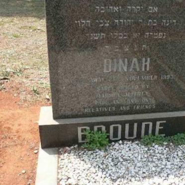 BROUDE Dinah -1993