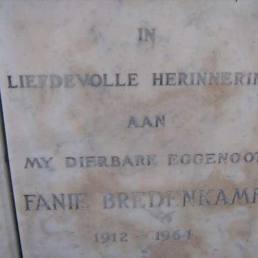 BREDENKAMP Fanie 1912-1964