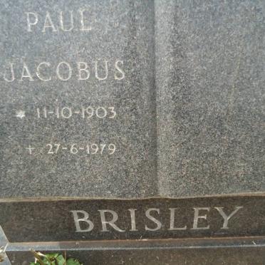 BRISLEY Paul Jacobus 1903-1979