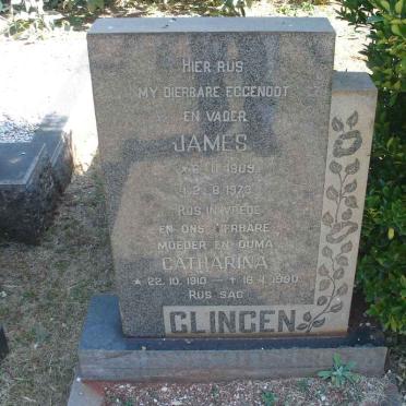 CLINGEN James 1909-1973 &amp; Catharina 1910-1990