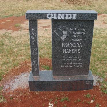 CINDI Francina Maneme 1937-2008