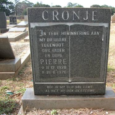 CRONJE Pierre 1928-1976