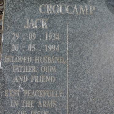 CROUCAMP Jack 1934-1994