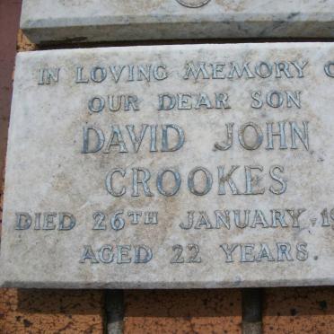 CROOKES David John -1969